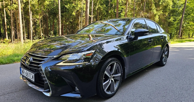 Lexus GS cena 109900 przebieg: 90500, rok produkcji 2017 z Kozienice małe 79